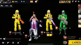 NEW SEASON CSR 😎 PUSH TO TOP 1 GRANDMASTER #classyff #nonstopgaming #freefire #rai⭐ #angryyoutuber