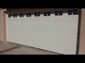 16 x 7 Sectional Almond Door with Stockton windows 3 Low Headroom insulated old customer opener