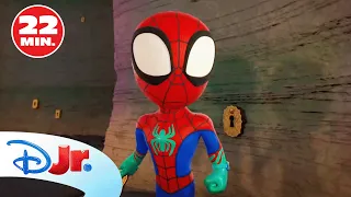 MARVEL CONOCE A SPIDEY Y SU SUPEREQUIPO: ¡Aventura pirata con Spidey! 🦜 | @DisneyJuniorES