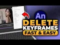 How To Delete Keyframe in Adobe Animate 100 WORKS NO Yapping To The Point FAST EASY