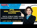 Data Structure And Algorithms Using Java Week 7 NPTEL ANSWERS My Swayam NPTEL 2024