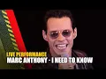 Download Lagu Marc Anthony - I Need To Know | Live at TMF Awards | The Music Factory