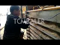Wood chip compressor