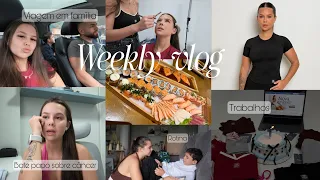 Vlog da semana: trabalhos, rotina, bate papo sobre a perda da minha mãe, viagem em família