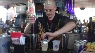 WORLD S FASTEST FLAIR BARTENDER FLIPPY MORRIS HARRAH S LAS VEGAS USA