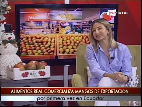 Alimentos Real comercializa mangos de exportación por primera vez en Ecuador