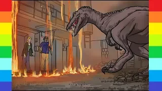 Jurassic World Movie drawing Dinosaur TRex Drawing Drawing and coloring pages