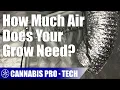 The CFM Your Exhaust Fan Requires for Your Grow Space