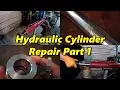 Hydraulic Cylinder Repair Part 1