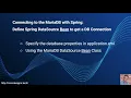 17 JDBC Connection with DataSource defined as Spring Bean in application xml