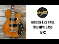 Lagu Gibson Les Paul Triumph Bass 1972 Walnut