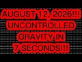 UNCONTROLLED GRAVITY IN 7 SECONDS DIET RDG9640 AY
