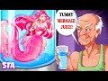Download Lagu 85 Years Old Man Drinks Mermaid Juice To Stay Young | Storytales Animated