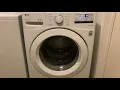 LG WM3400CW Front Load Washing Machine - Final Spin 1300RPM