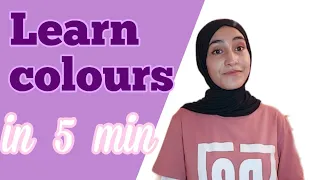 Learn Colours In Arabic Learn Arabic With Habiba 