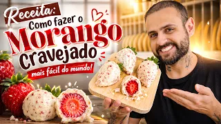 COMO FAZER O MORANGO CRAVEJADO MAIS FÁCIL DO MUNDO | Ana Maria Brogui