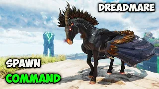 Dreadmare Spawn Command How To Summon DREADMARE in ARK survival Ascended ASA
