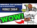 Better Best from Direct Tools Ridgid Ryobi Factory Outlet Memorial Day Sale 2021