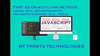 Part 26 JavaScript Tutorial Object class methods in JavaScript Keys Assign Freeze Seal