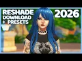 Sims 4 RESHADE and Presets Download Tutorial 2026