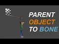 How to Parent an Object to a Bone in BLENDER