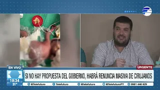 Advierten renuncia masiva de cirujanos pediátricos ante el Ministerio de Salud