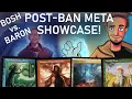 NEW META SHOWCASE! Bans are live, so are Ecobaronen and Myself with 3 new decks each! MTG