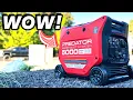 BEST New Generator Predator 5000 Watt Dual-Fuel SUPER QUIET inverter Generator LOADED