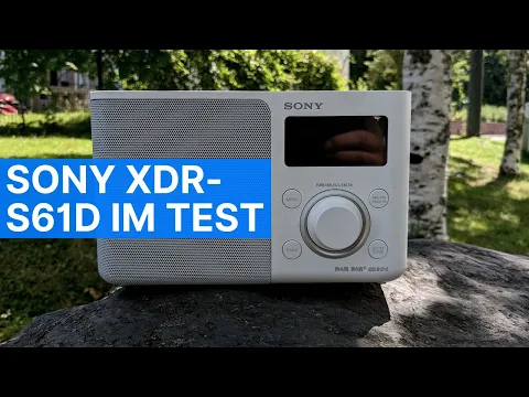 Download MP3 Sony XDR-S61D Test: Portables und schickes DAB+ Radio mit gutem Klang