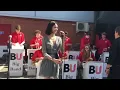 Camille and BU Big Band