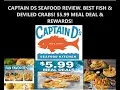 CAPTAIN D S SEAFOOD REVIEW BEST FISH DEVILED CRABS 5 99 MEAL DEAL REWARDS