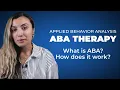 Applied Behaviour Analysis ABA in under 5 minutes