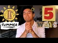 The 5 BEST Ways to Spend The Summer Before College