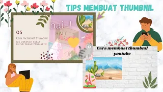 Download Tutorial Membuat Thumbnil Menarik || ft. My editor MP3