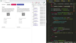 Optimizing React Applications React Context