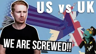 Could US Military Invade UK If It Wanted To (BRITISH REACTION)