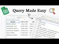 How to use query function in Google Sheets for quick analysis