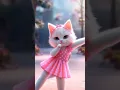 Cute Kitten Dance on Apache Apache Song #shorts