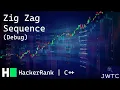 HackerRank C Solution - Zig Zag Sequence Debug