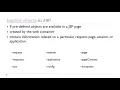 J1 JSP Introduction implicit objects