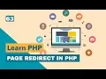 Page Redirect in PHP