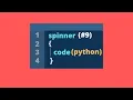 FIDGET SPINNER IN PYTHON WITH SOURCE CODE