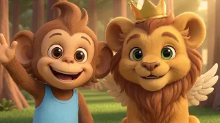 Monito Viajero 🐒 Canción Infantil para Relajarse 🌿 Música Suave para Niños 🎵