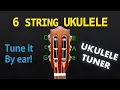 6 String Ukulele Tuner - UKULELE Tuning Tuner