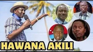 ANGRY RUTO LECTURES OPPOSITION LEADERS LIKE KIDS IN UKAMBANI!!