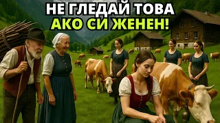 Такъв е животът на жените в най отдалечените села на Швейцария Спят с непознати 