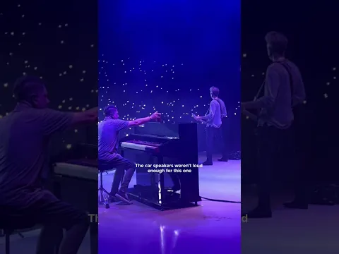 Man, hearing y'all sing back to us is an incredible sound! We missed this!!