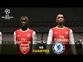 PES 2011 - UEFA Champions League: Arsenal FC vs. Chelsea FC (Cuartos De Final) (Ida)