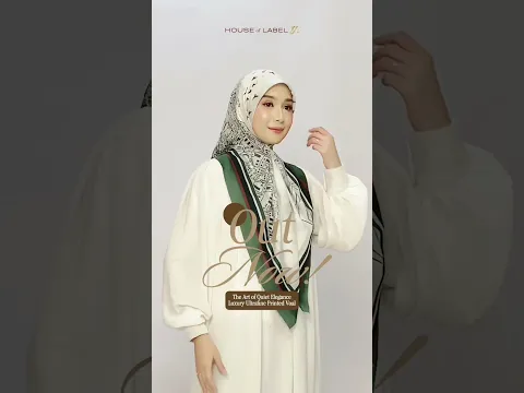 Available for pre-order via WhatsApp +447435124863 🤍 #labelyhijab #houseoflabely #printedhijab