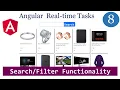 search functionality in Angular event binding two way data binding Angular tutorials in Telugu